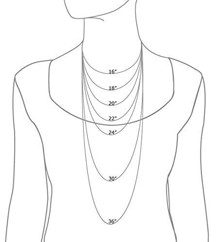 Sterling Silver 1.7mm Diamond-Cut Rope Chain Necklace Solid Italian Nickel-Free, 16-36 Inch 22.0 Inches - BeesActive Australia