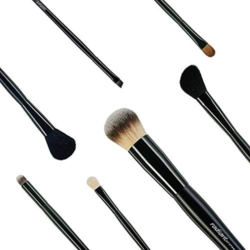 Radiant Professional Small Eye Shadow Blender Brush– Tapered Eyeshadow Makeup Brush Ideal For Blending Techniques, Sculpting & Shading– With Slightly Rounded Tip For Precision– Natural, Soft Bristles - BeesActive Australia