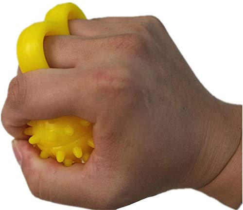 Healthman Finger Grip Ball, Stroke Hemiplegia Rehabilitation Training Equipment, Hand Finger Strength Massage Grip Ball (Hard) Hard - BeesActive Australia