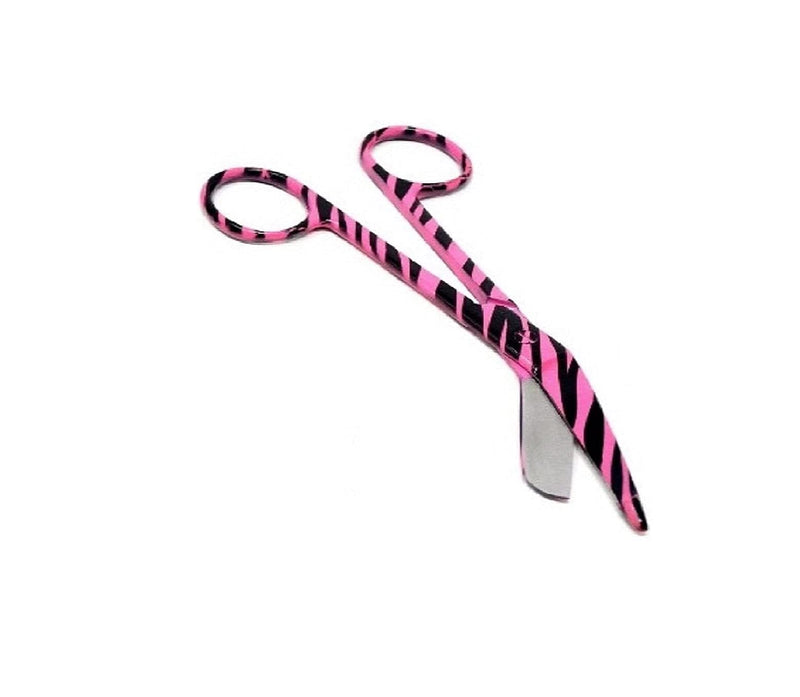 Panther Surgical Stainless Steel 5.5'' Full Pink Color Coated Dressing Nursing First Aid Bandage Scissors - BeesActive Australia