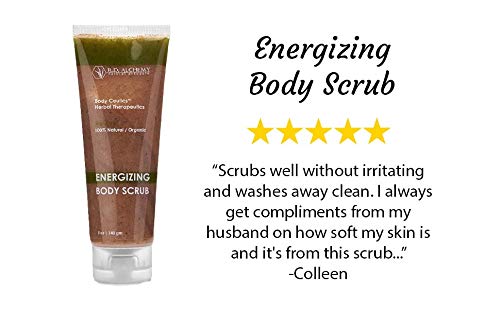 100% Natural & Organic Energizing Body Scrub for Fatigue, Depression, or Emotional Numbness. Extracts of St. John's Wort, Rosemary, Ginkgo & more Energize, Revive & Uplift You for an Enhanced Mood. - BeesActive Australia