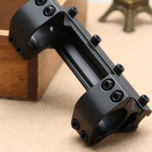 dophee Scope Mount 1" 25.4mm Rifle Tactical High Profile Dural Ring Scope Mount with 11mm Dovetail Rail - BeesActive Australia