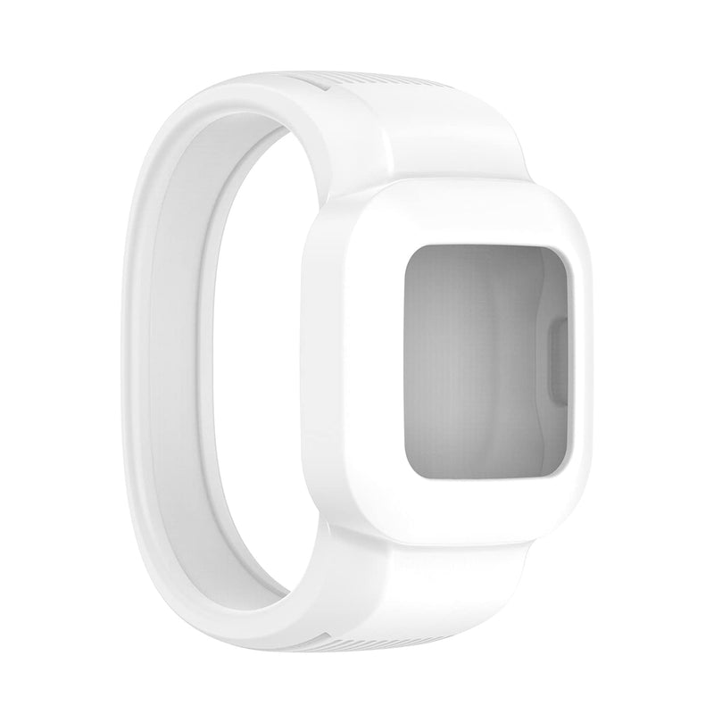 Solid Color Bands Compatible with Garmin Vivofit jr 3 Band Replacement Silicone Wristband Sport Straps for Vivofit Jr. 3 Fitness Tracker for Kids (Small(5.5-7.5), White,Graeen,Purple) Small(5.5-7.5) - BeesActive Australia