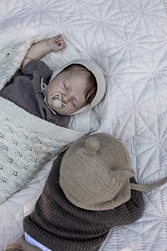BIBS Pacifiers - Supreme Collection | BPA-Free Baby Pacifier | Made in Denmark | Set of 2 Haze Color Premium Soothers | Size 6-18 Months - BeesActive Australia