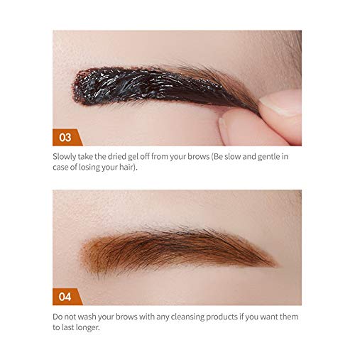 Tint My Brows Gel NEW #3 Gray Brown | Long-Lasting Eyebrow Tint with Care Ingredients | Natural and Elegant Brow Color | Makeup | Kbeauty - BeesActive Australia