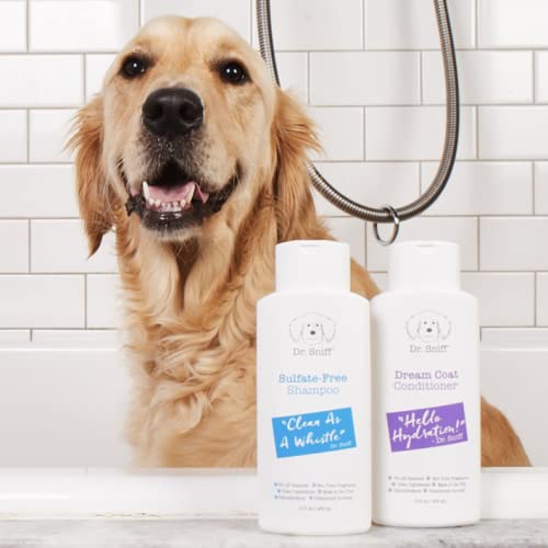 Dr. Sniff Dream Coat Dog Conditioner, Hydrating Organic Coconut Oil Grooming Treatment, Softens Pet Hair & Moisturizes Dry Skin, Made in The USA, 13.5 Oz - BeesActive Australia