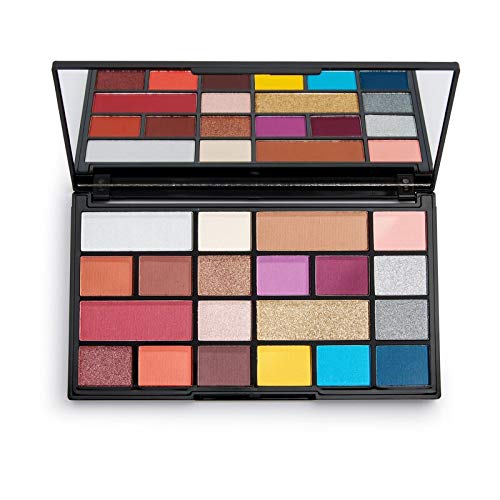 Makeup Revolution Eyeshadow Palette, X Jack, Eye shadow Palette, 20 Shade Eyeshadow Palette, Face Makeup, Variety of Colors, Compact Palette - BeesActive Australia