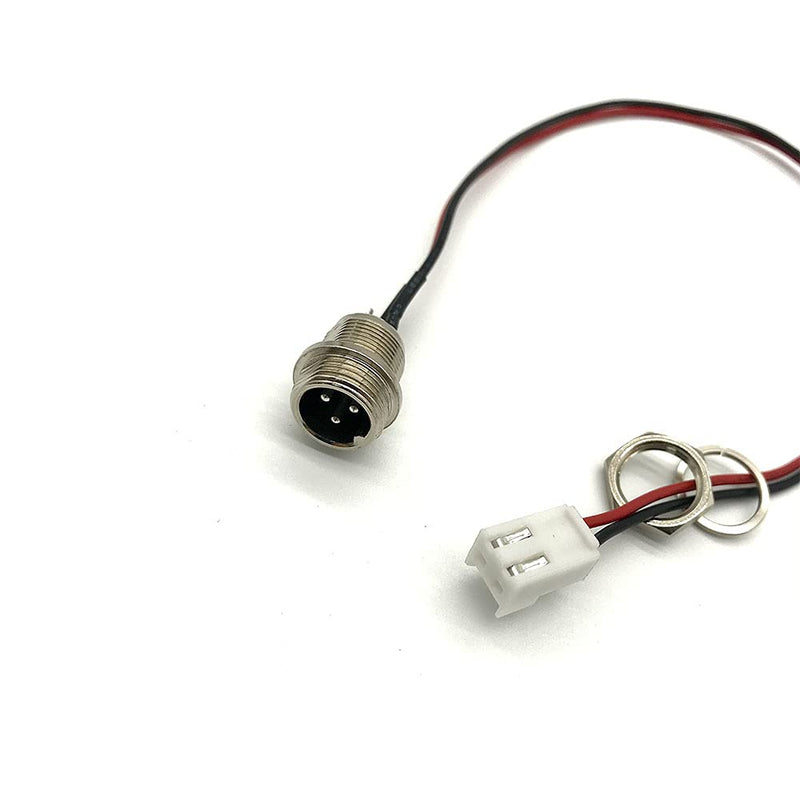 FEC tech GLDYTIMES Hoverboard Charging Port (2 Pin) Replacement for Hover-1 swagtron TOMOLOO Segway Smart Self-Balancing Electric Scooter etc. 3 Prong 2 Wires 2 Buckle - BeesActive Australia