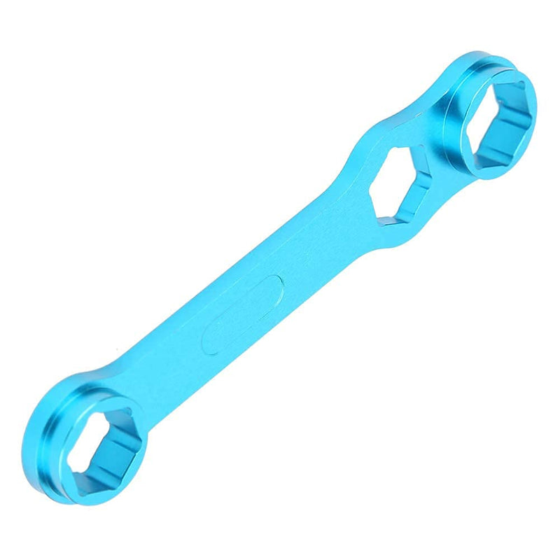 Vbestlife DIY Fishing Reel Wrench Tool, Blue Fishing Reel Care Maintenance Wrench for Fishing Reel Tool - BeesActive Australia