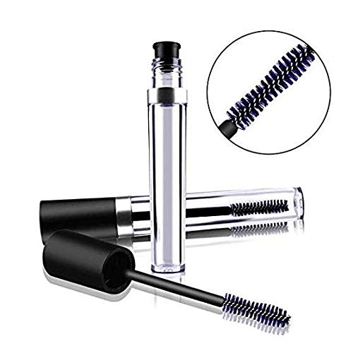 DNHCLL 3PCS 8 mL Empty Mascara Tubes With Eyelash Wand, Rubber Inserts and Funnels for Castor Oil, Ideal Kit for DIY Cosmetics - BeesActive Australia