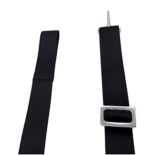 TQONEP 2 PCS Bimini Top Straps Boat Strap Awning Straps Marine Webbing Straps Adjustable with Loops, Snap Hooks 28"~60" Stainless Steel Boat Awning Hardware - BeesActive Australia