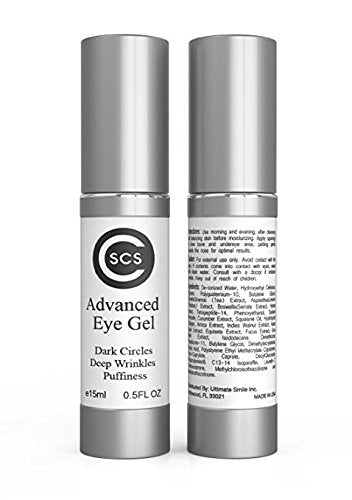 CSCS Advanced Eye Gel - Anti Aging Eye Cream for Removing and Reducing Dark Circles, Puffiness, Eye Bags, Crow's Feet, Fine Lines, and Wrinkles Around Eyes - NOTICE RESULTS IN AS LITTLE AS 2-3 WEEKS - BeesActive Australia