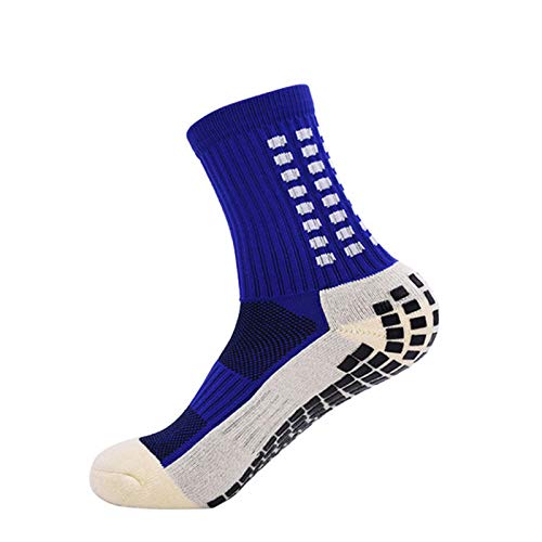 Unisex Socks,Crew Casual Sock for Adult Men Women for Sport Hospital Use Traveling Outside Activity Sapphire - BeesActive Australia