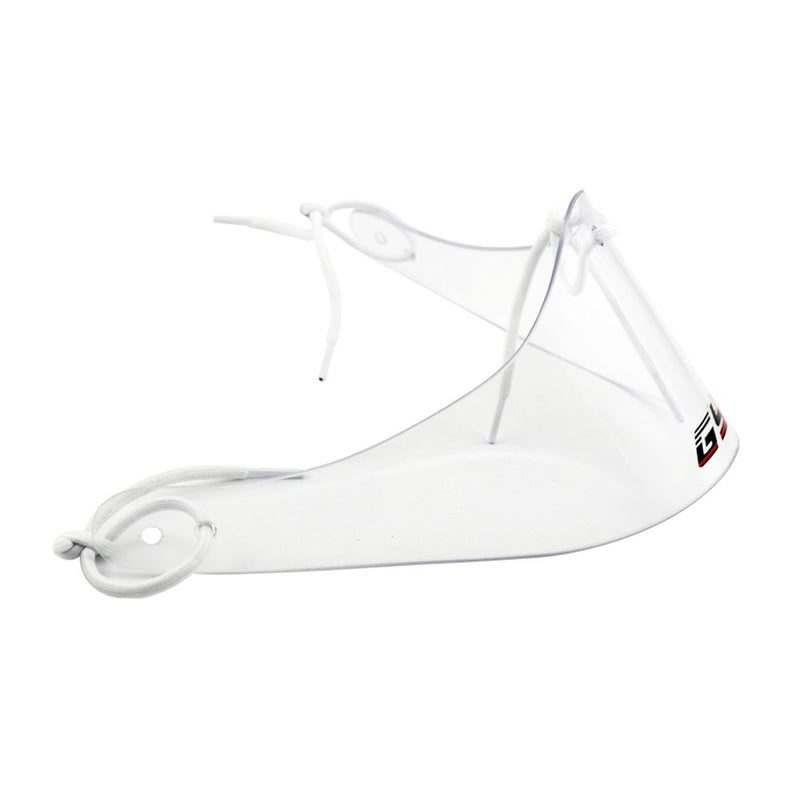 [AUSTRALIA] - GY Polycarbonate Flexibility and Tough Ice Hockey Goalie Neck Guard Goalkeeper Neck Protector Classical Clear Size Free 
