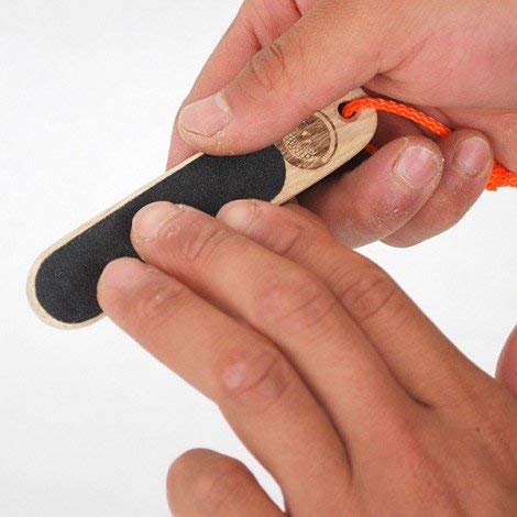 Climbskin Double Sided Hand & Finger File - Pocket Sized for Travel - for Flappers, Rips, Cracks - Strong Smooth Hands - Great for Gym, Rock Climbers - BeesActive Australia
