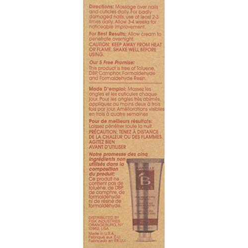 Barielle Nails Daily Strengthening Nail Cream with Biotin 1.5 Ounce - for Splitting, Brittle, Ridged, Breaking, Soft and Damaged Nails, Leaves Nails Strong, Healthy and Revitalized - BeesActive Australia