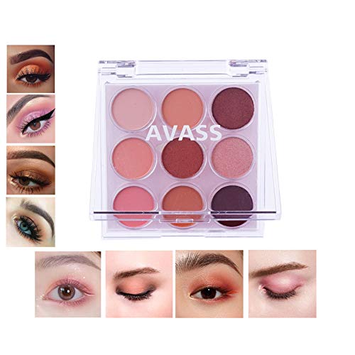 Beauty Eyeshadow Palette Matte Eyeshadow Pallet Pigmented Shades Makeup Eye Makeup Long Lasting Palette of Shades Waterproof and Sweatproof (1) 1 - BeesActive Australia