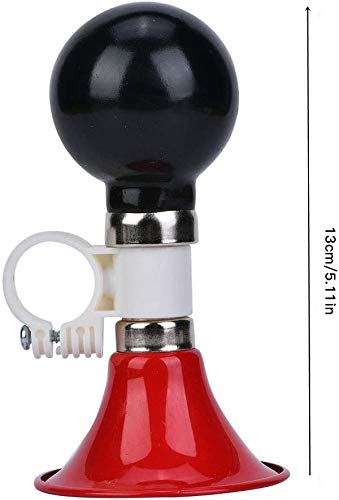 Freefish Kids Bike Horn Bell Bicycle Metal Squeeze Horn Handlebar Ring Horn for Children Black & Red - BeesActive Australia