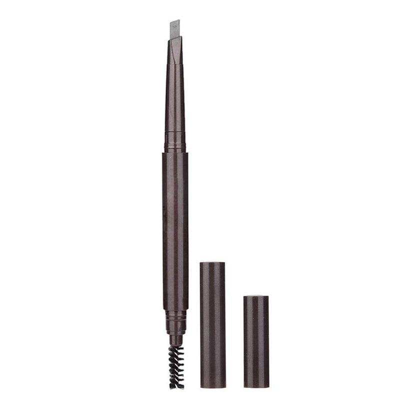 Eyebrow pen with brush, automatic double-ended eyebrow make-up pencil(4# gray) 4 # gray - BeesActive Australia