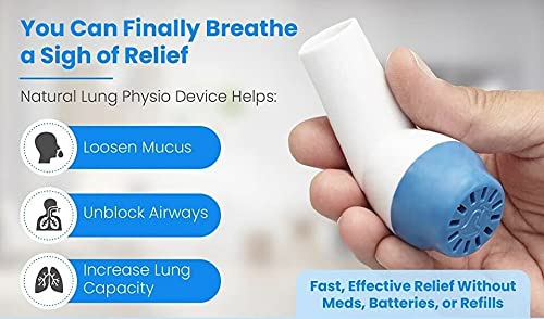 The Oxygen Store Kan-breathe Lung Exerciser Airway Clearance Pep Device 