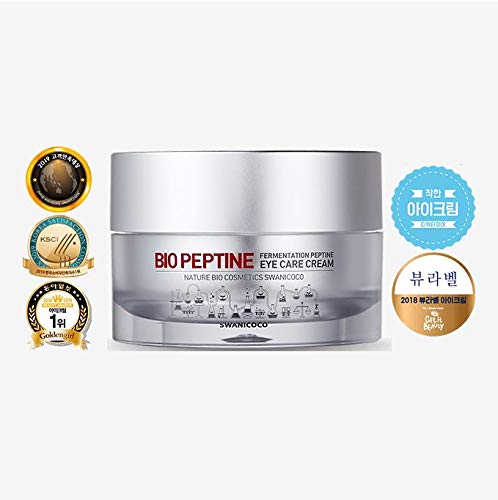 SWANICOCO Fermentation Peptine Eye Care Cream (1.01 oz / 30ml) Peptide Eye Cream, highly effective for reducing wrinkles, wild ginseng roots, EGF Cream… Jar - BeesActive Australia
