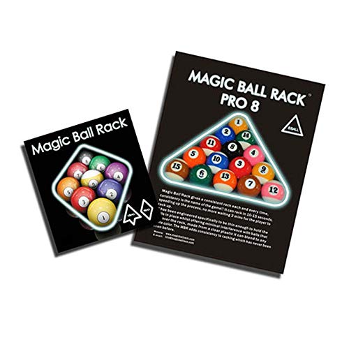[AUSTRALIA] - The Original Magic Billiard Ball Rack Combo 8 and 9-10 Ball Duo-Pack 