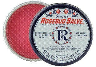 Rosebud Perfume Co. Tin 3 Pack: Smith's Rosebud Salve + Smith's Strawberry Lip Balm + Smith's Rose and Mandarin Lip Balm - BeesActive Australia