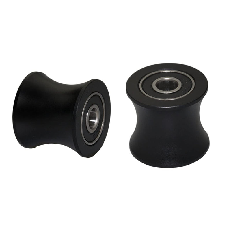 FRECCU Total Gym Replacement Set of 4 Wheels/Rollers for Models DLX, DLX II, DLX III, Adv DLX, Pilates, Pilates Pro 2500, 3000, 4000，570, 2000 （Black） - BeesActive Australia