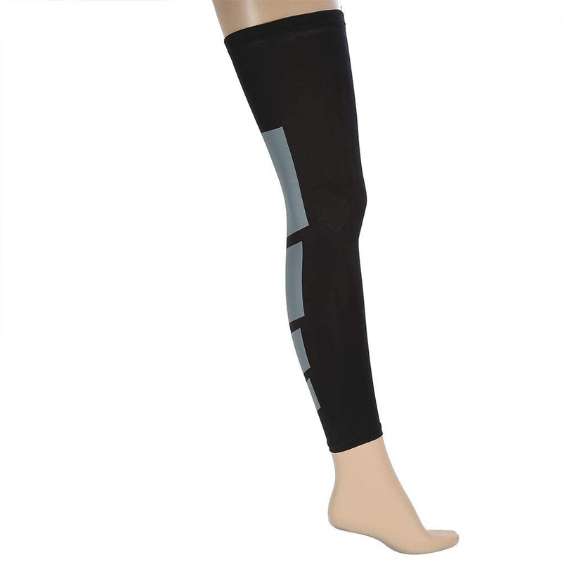 Zerone Compression Calf Sleeves, Unisex Elastic Anti-slip Lengthened Calf Support Brace Sleeves Leg Compression Socks for Shin Splint, Calf Pain Relief, Leg Cramps, Running, Nurses, Circulation Black M - BeesActive Australia