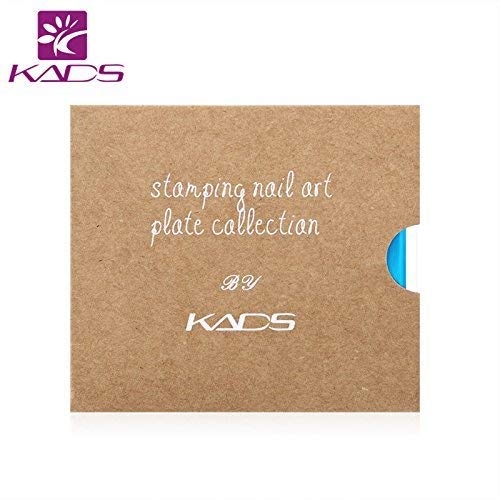 KADS Stamping Plates for Nail Art Kite Frog Spring Template Image Plate Stencil Nails Tool (CN018) CN018 - BeesActive Australia