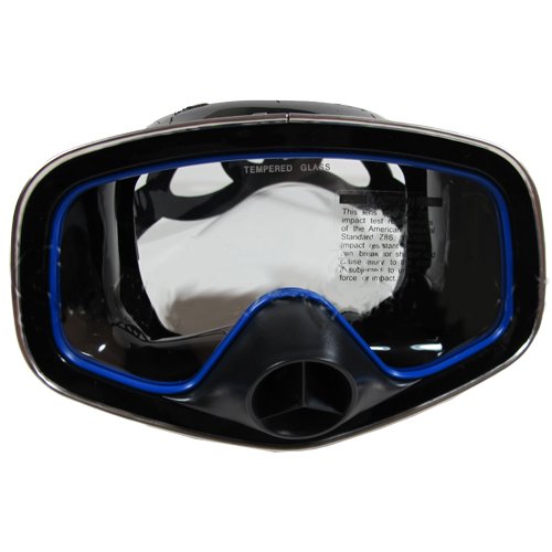 [AUSTRALIA] - Scuba Choice Scuba Diving Classic Free Dive One-Window Silicone Purged Mask 