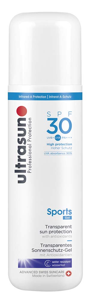 ultrasun Sports SPF 30 Transparent Sun Protection Gel, 200 ml + Lip Protection SPF30 - BeesActive Australia