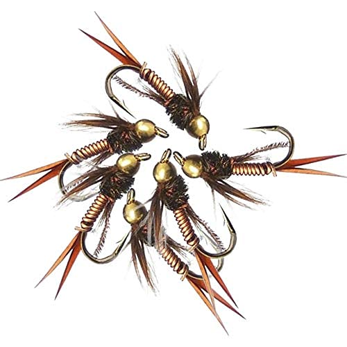 OutdoorFishing Flies Nymph Assortment Trout Fishing Flies (24-48Pcs) 24Pcs/Box - BeesActive Australia