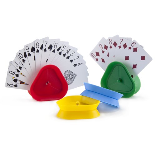 Brybelly Triangle Shaped Hands-Free Playing Card Holder, Original Version - BeesActive Australia