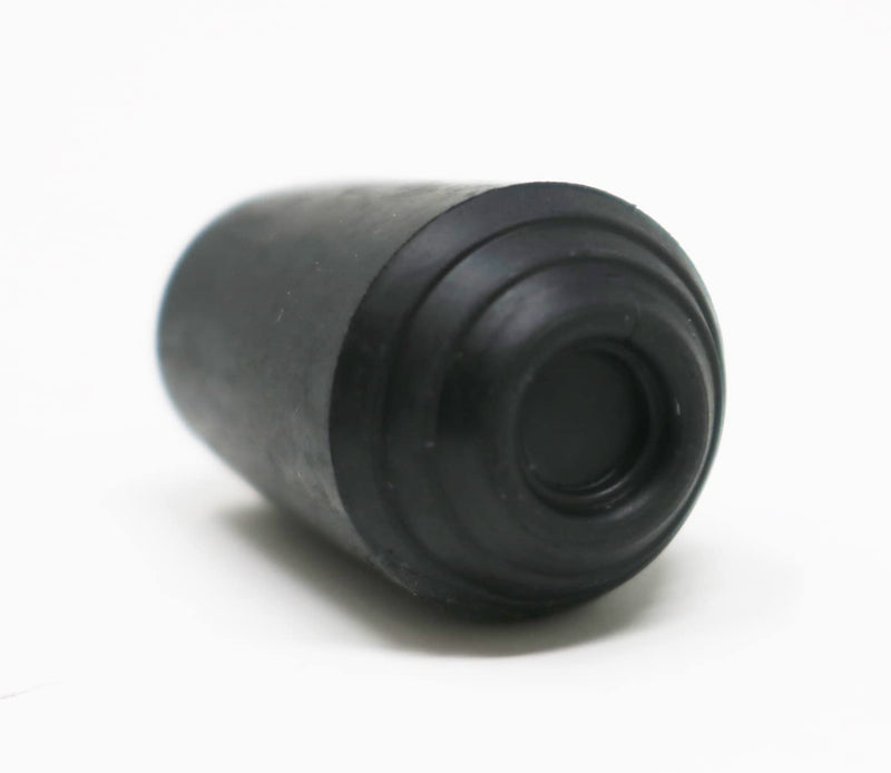 fiXte Small Replacement Walking Stick Cane Crutch Hiking Pole Rubber End Ferrule Black 16mm (2) 2 - BeesActive Australia