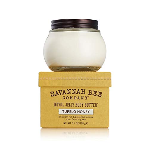 Royal Jelly Body Butter TUPELO HONEY by Savannah Bee Company - 6.7 Ounce - BeesActive Australia