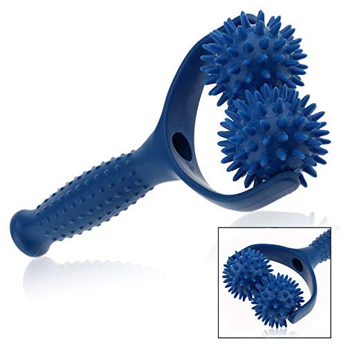 LHKJ Deep Tissue Massage Stick with 2 Massage Balls, Remove Cellulite, for Shoulder, Arms, Buttocks, Muscle Relax Massager - BeesActive Australia