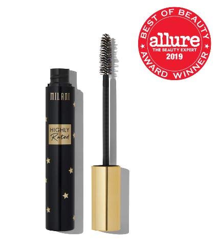 Milani Highly Rated - 10-in-1 Volume Mascara - Black | Lengthening and Voluminous Mascara | Best Mascara | Separates and Builds Lashes | Use With Milani Makeup (0.41 Fl. Oz.) - BeesActive Australia