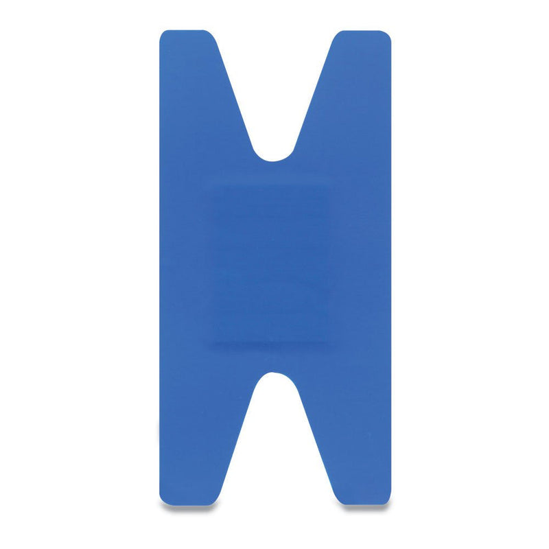 Reliance Medical Dependaplast REL549 Food Area Plaster, Anchor, Blue (Pack of 50) Blue Anchor Plasters - Box of 50 - BeesActive Australia