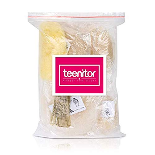 Teenitor Bun kit with 20pcs Blonde Girls Bun Net, 4pcs Hair Bun Maker and 20pcs U Shaped Hair Pins - BeesActive Australia