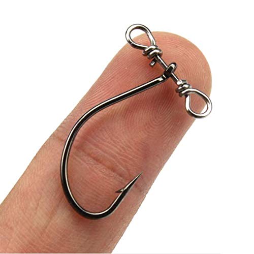 LikeFish 20pcs/Pack Drop Shot Hooks in-line Drop Shot Rig and Swivels - BeesActive Australia