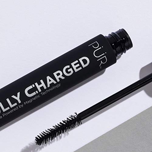 PÜR Fully Charged Mascara, Instantly Lifts, Separates and Defines Each Lash - Free of Parabens, Gluten & BPA, Black - BeesActive Australia