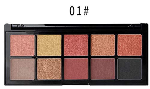 Beauty Creations 9 Colors Eyeshadow Tin Palette Case (Bare Naked) - BeesActive Australia