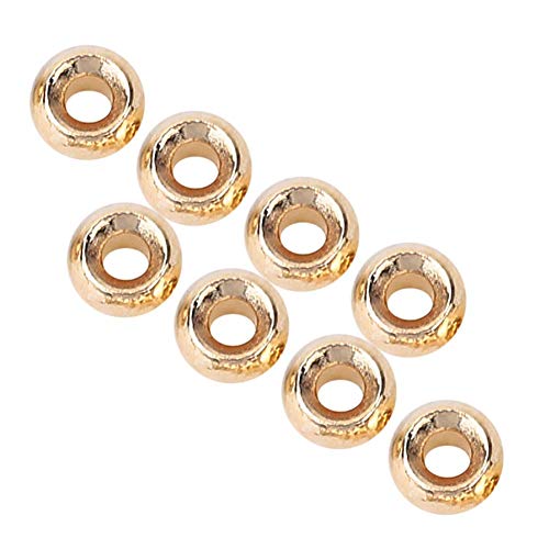Bnineteenteam 25Pcs Fly Tying Beads Nymph Head Ball Beads Tungsten Alloy Beads Slotted Fly Tying Materials for Fly Fishing Accessory 4.6MM - BeesActive Australia