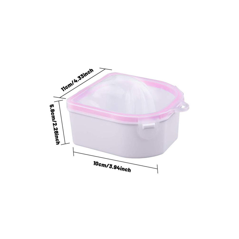 Nail Soaking Bowl Art Polish Remove Wash Soaker, Nail Soak Off Bowl Tray Manicure Nail Spa Tool - BeesActive Australia