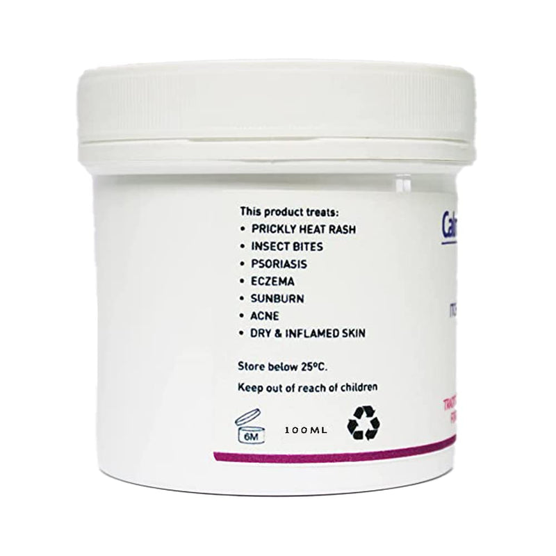 Veil Cover Cream Calm and Calamine UK | 100ml pot of Handmade Soothing Calamine Cream for itchy irritated skin - BeesActive Australia
