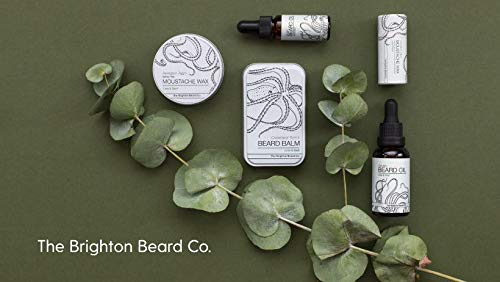 Brighton Beard Company Creampot Tom's Jasmin & Lemon Beard Balm, Handmade Balm Conditions & Repairs Beard, Light Shine 40ml - BeesActive Australia