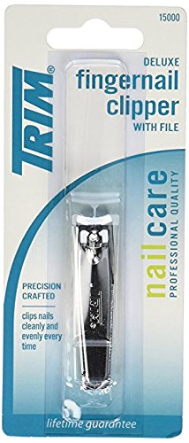 Set of 4 Trim Deluxe Fingernail Clippers with File bundled by Maven Gifts - BeesActive Australia