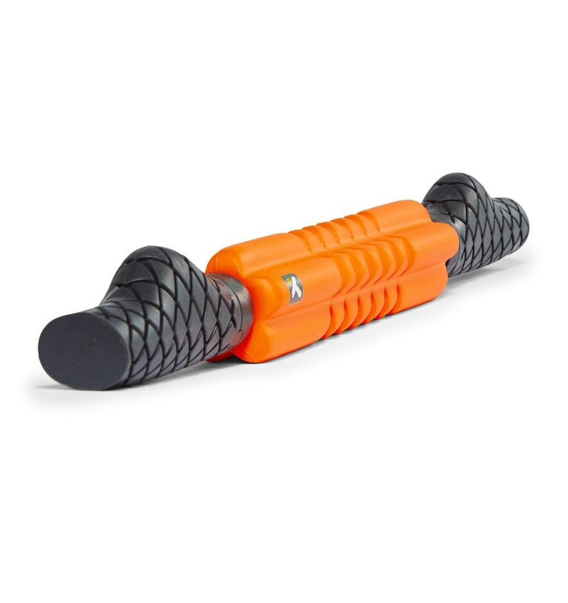 TriggerPoint Performance Grid STK Hand-Held Foam Roller, Handheld Foam Roller, Massage Roller, Muscle Roller Stick, Orange, 24''/53cm Regular Density - BeesActive Australia