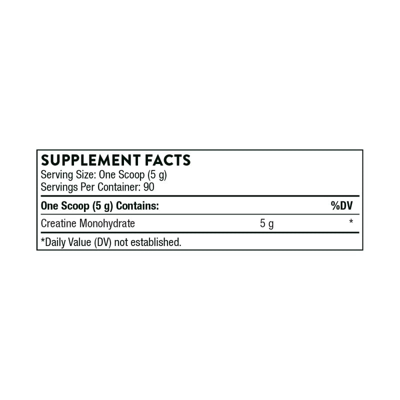 Thorne Creatine - Creatine Monohydrate, Amino Acid Powder - Support Muscles, Cellular Energy and Cognitive Function - Gluten-Free, Keto - NSF Certified for Sport - 16 Oz - 90 Servings - BeesActive Australia